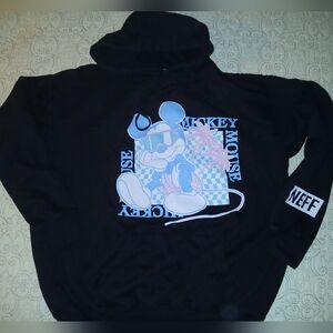 Mickey Mouse Black Hoodie Size L